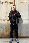 Boris Bidjan Saberi Double-sided multi-wear jacket Handmade ZIPPER1.1-HEI Black HYBRID ZIPPER1.1 ST FKU10001+FTO00002